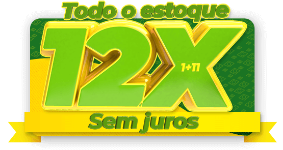 12X Sem juros