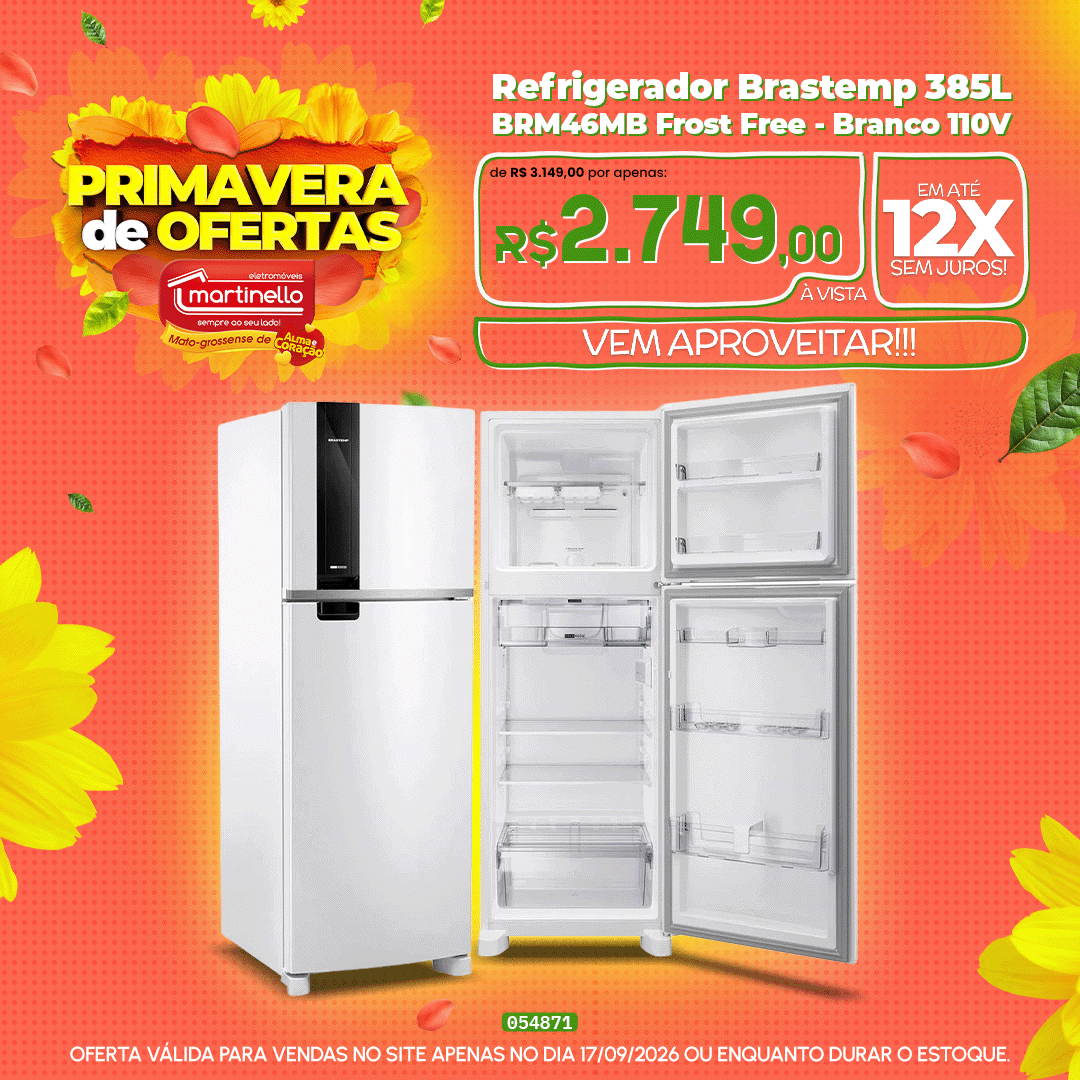 Refrigerador Brastemp 385L