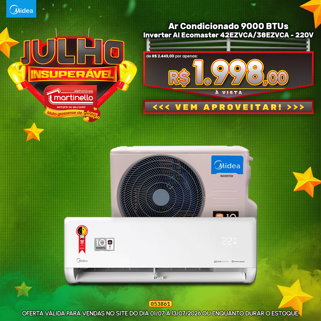 Ar Condicionado 9000 BTUs