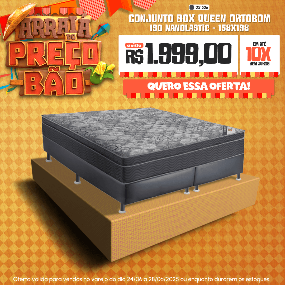Conjunto Box Ortobom Nanolastic Mobile