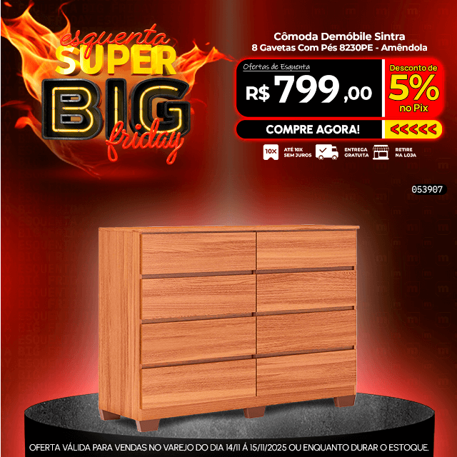 Cômoda Demóbile Sintra