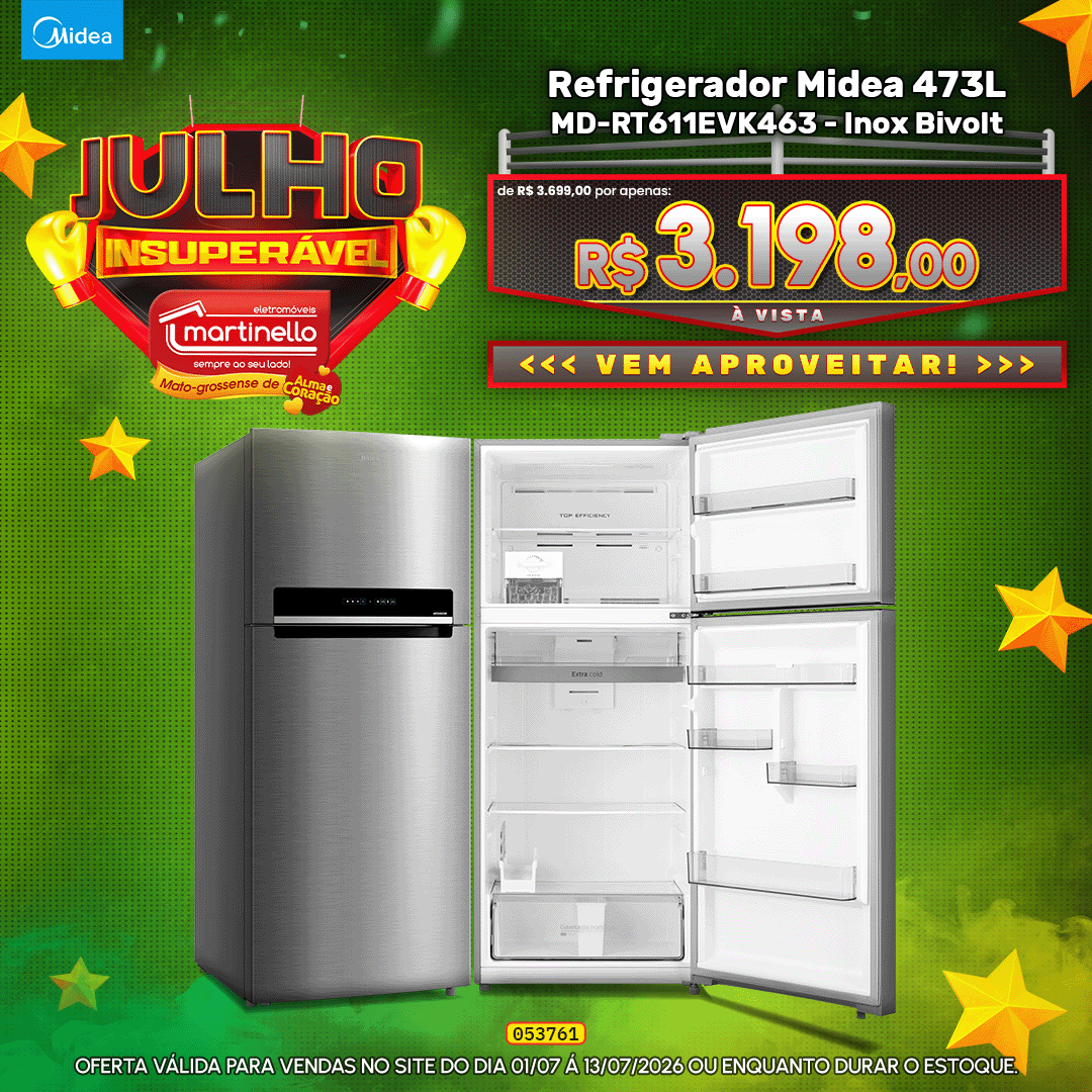 Refrigerador Midea 473L
