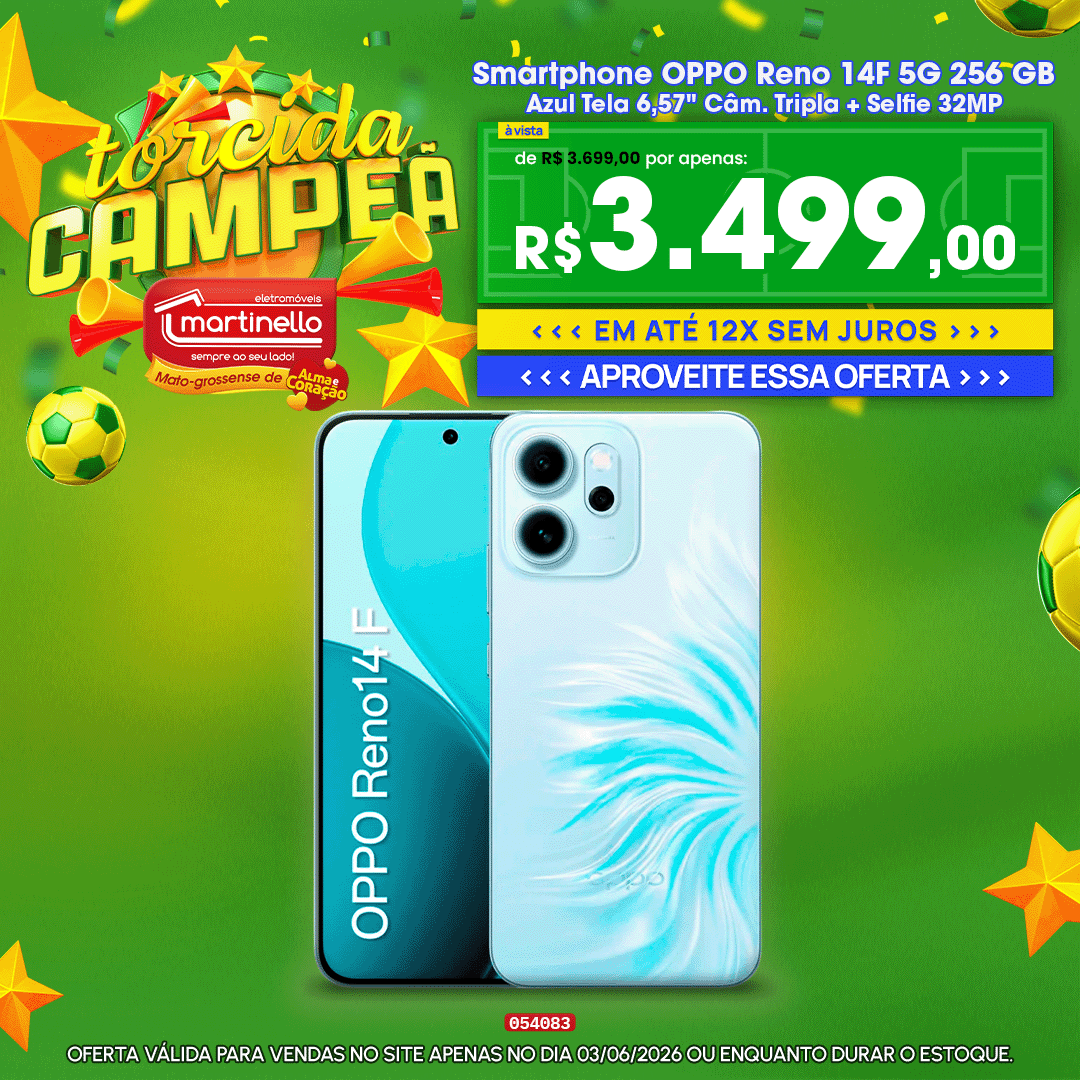 Smartphone OPPO Reno 14F 5G 256 GB