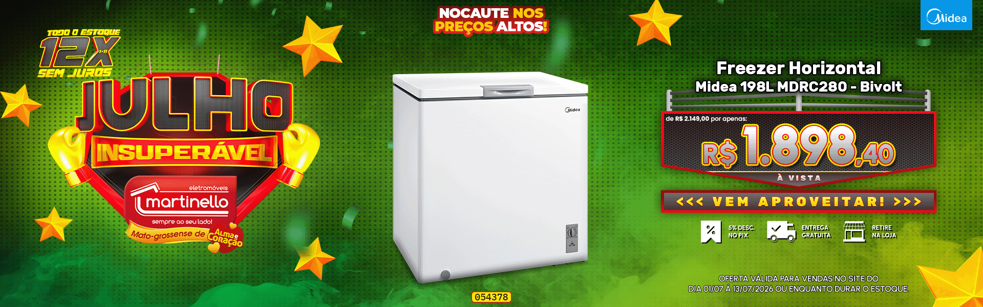 Freezer Horizontal