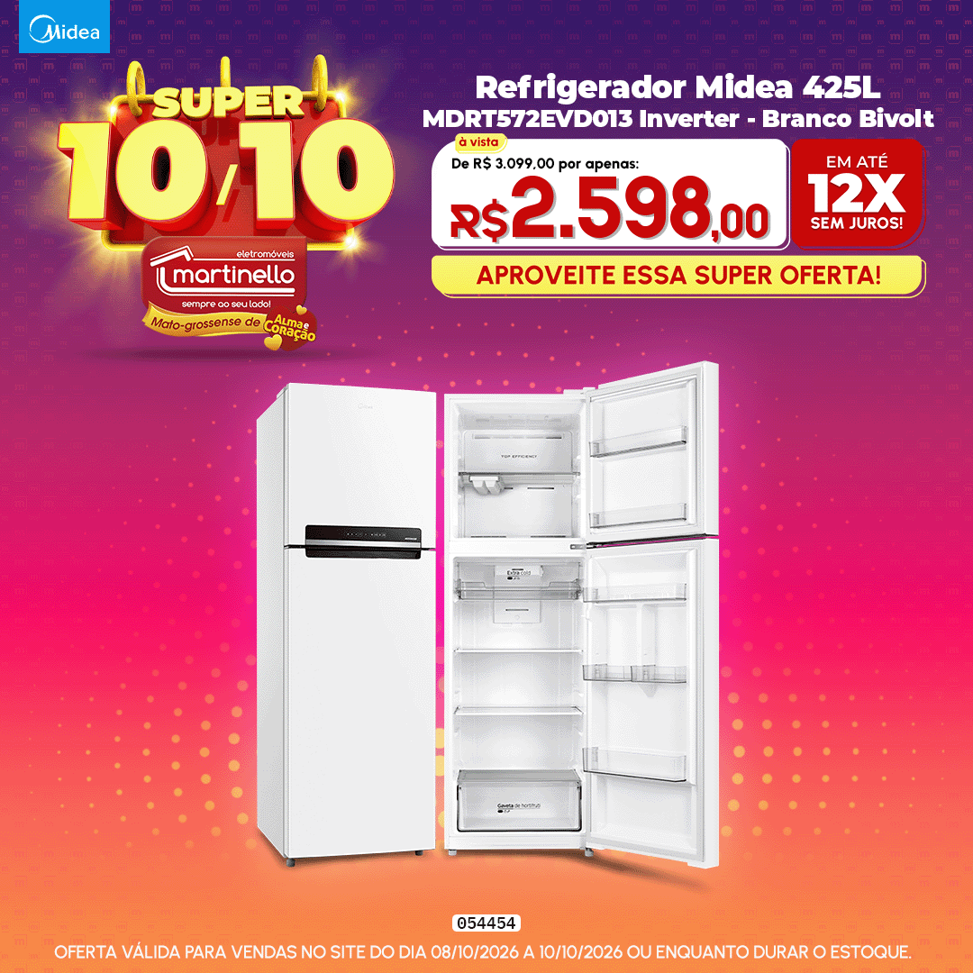 Refrigerador Midea 425L
