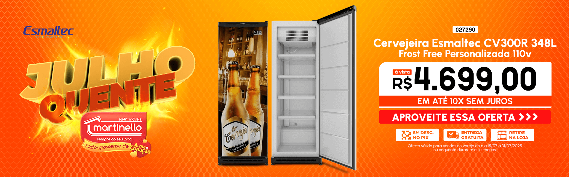 Cervejeira Esmaltec CV300R
