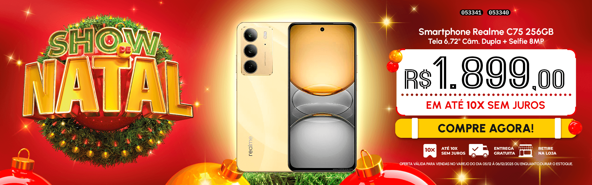 Smartphone Realme C75 256GB