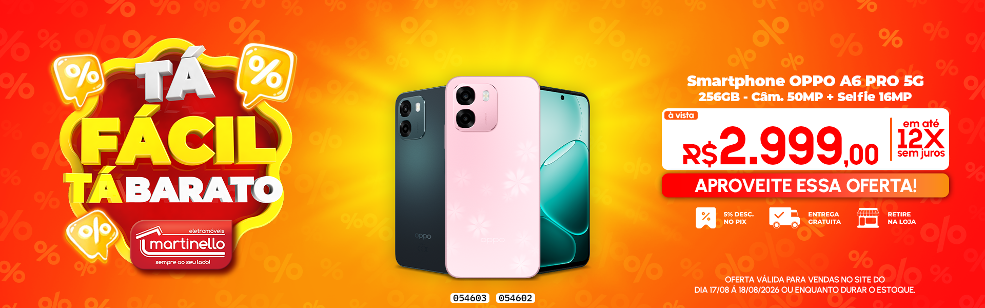 Smartphone OPPO A6 PRO 5G