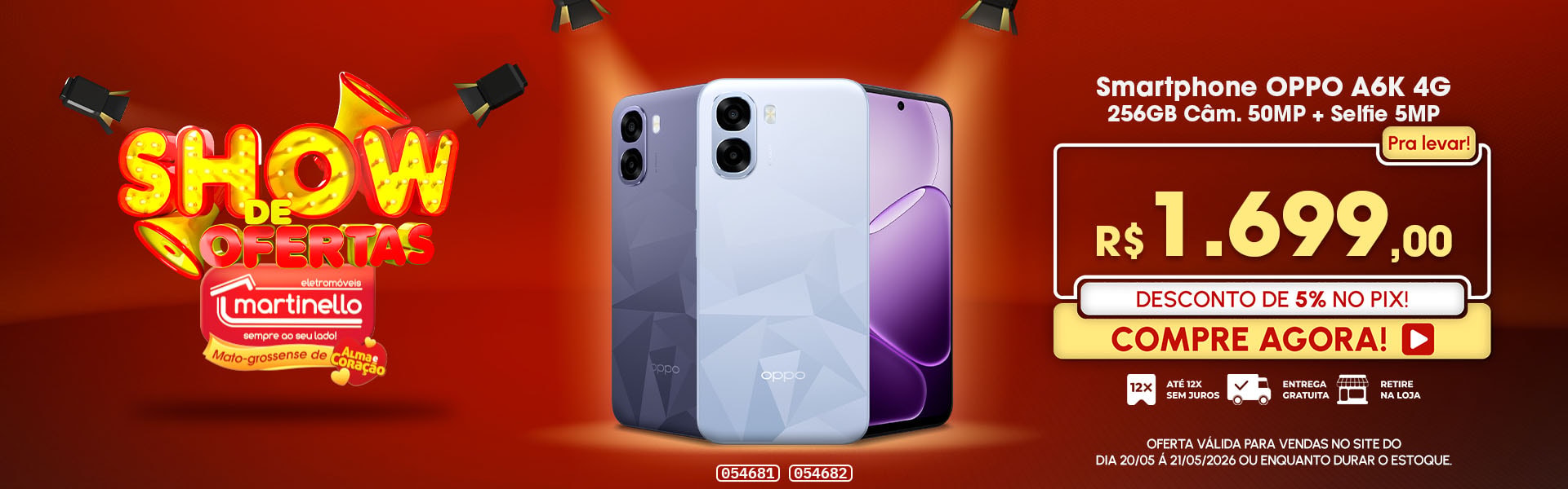 Smartphone OPPO A6K 4G