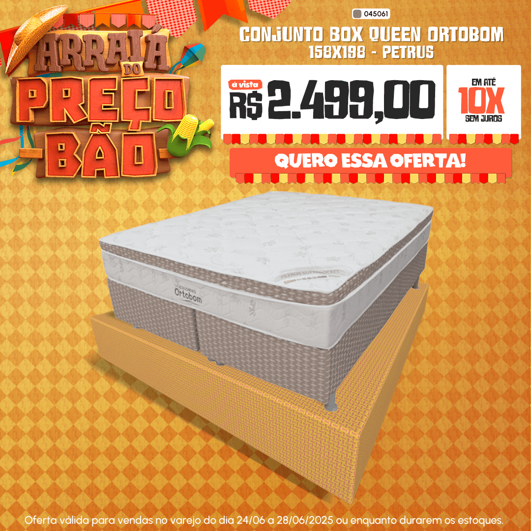 Conjunto Box Ortobom Petrus Mobile