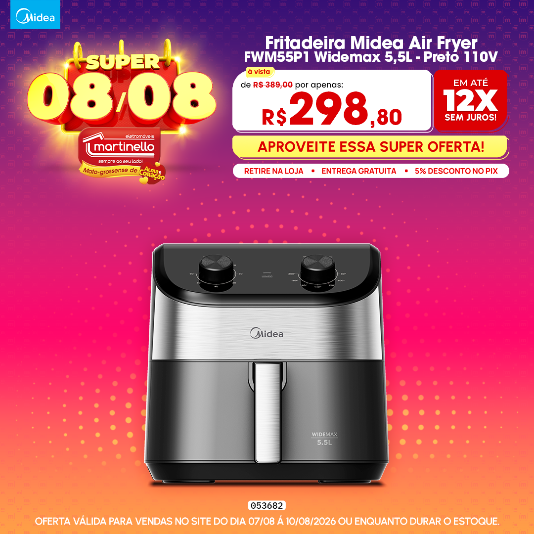 Fritadeira Midea Air Fryer