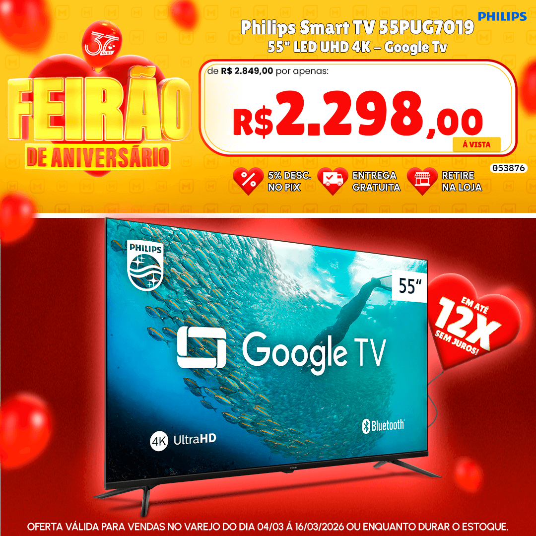 Philips Smart TV 55PUG7019