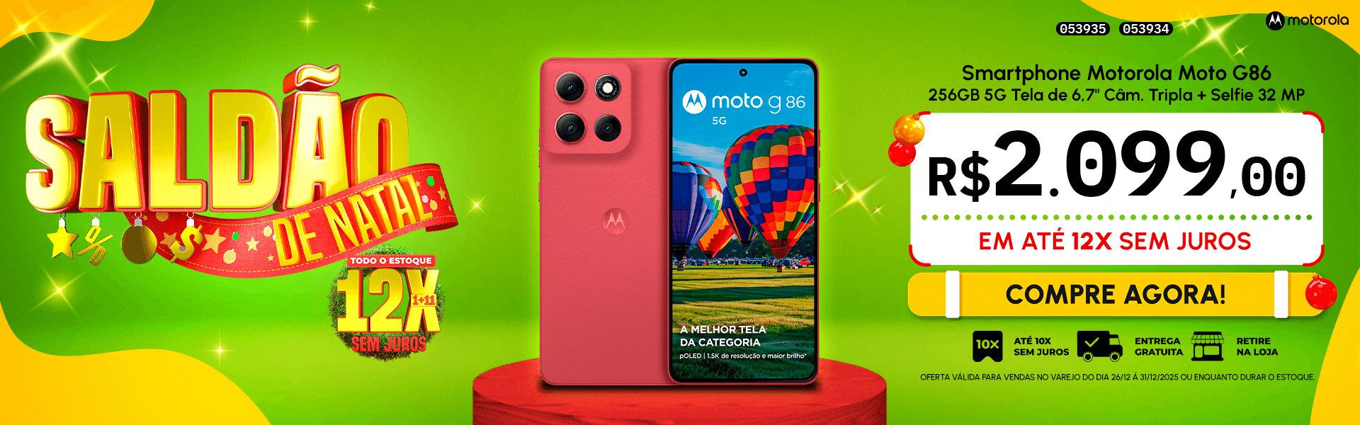 Smartphone Motorola Moto G86