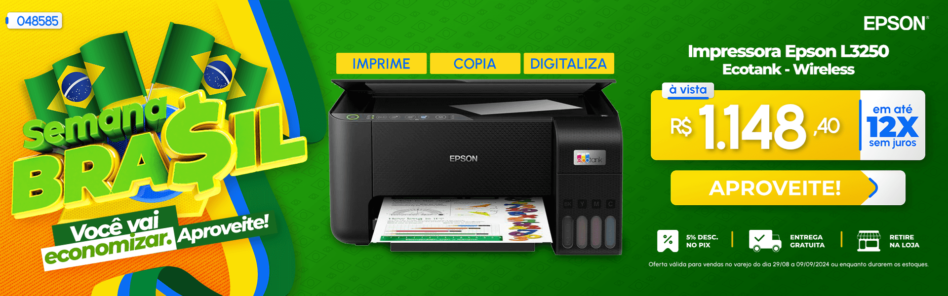 Impressora Epson Ecotank