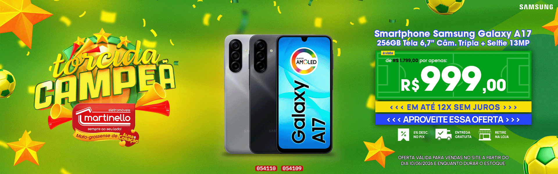 Smartphone Samsung Galaxy A17