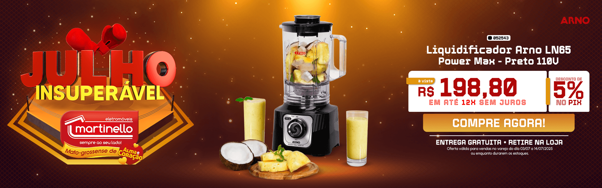 Liquidificador Arno PowerMax