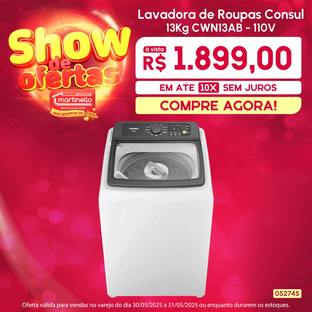 Lavadora de Roupas Consul
