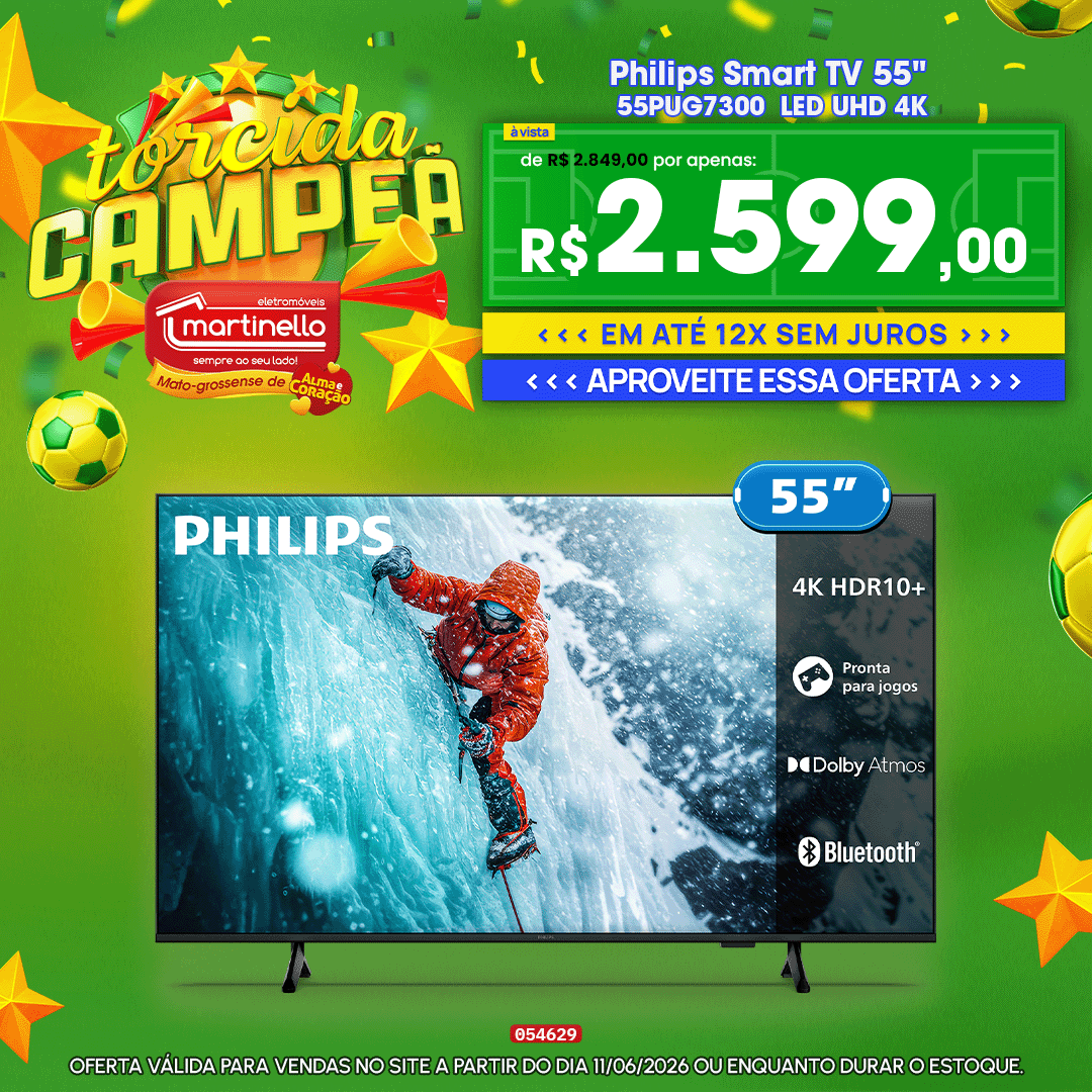 Philips Smart TV 55" 