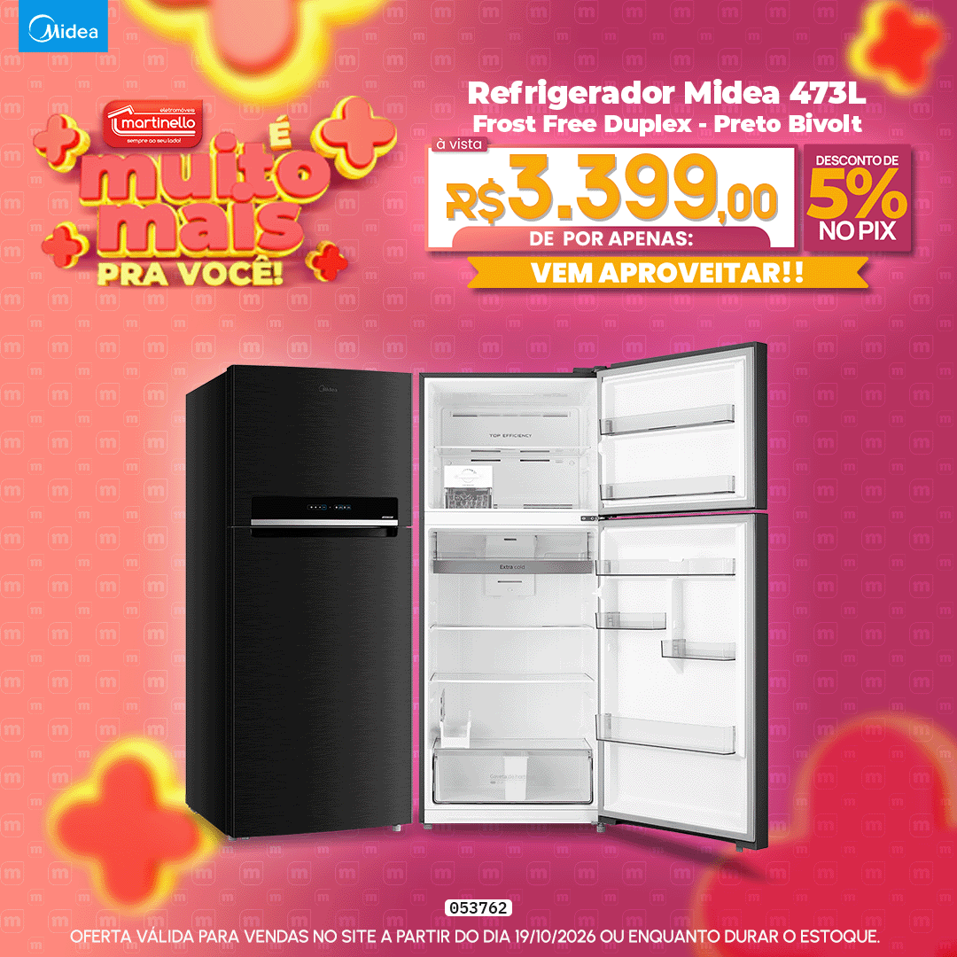 Refrigerador Midea 473L