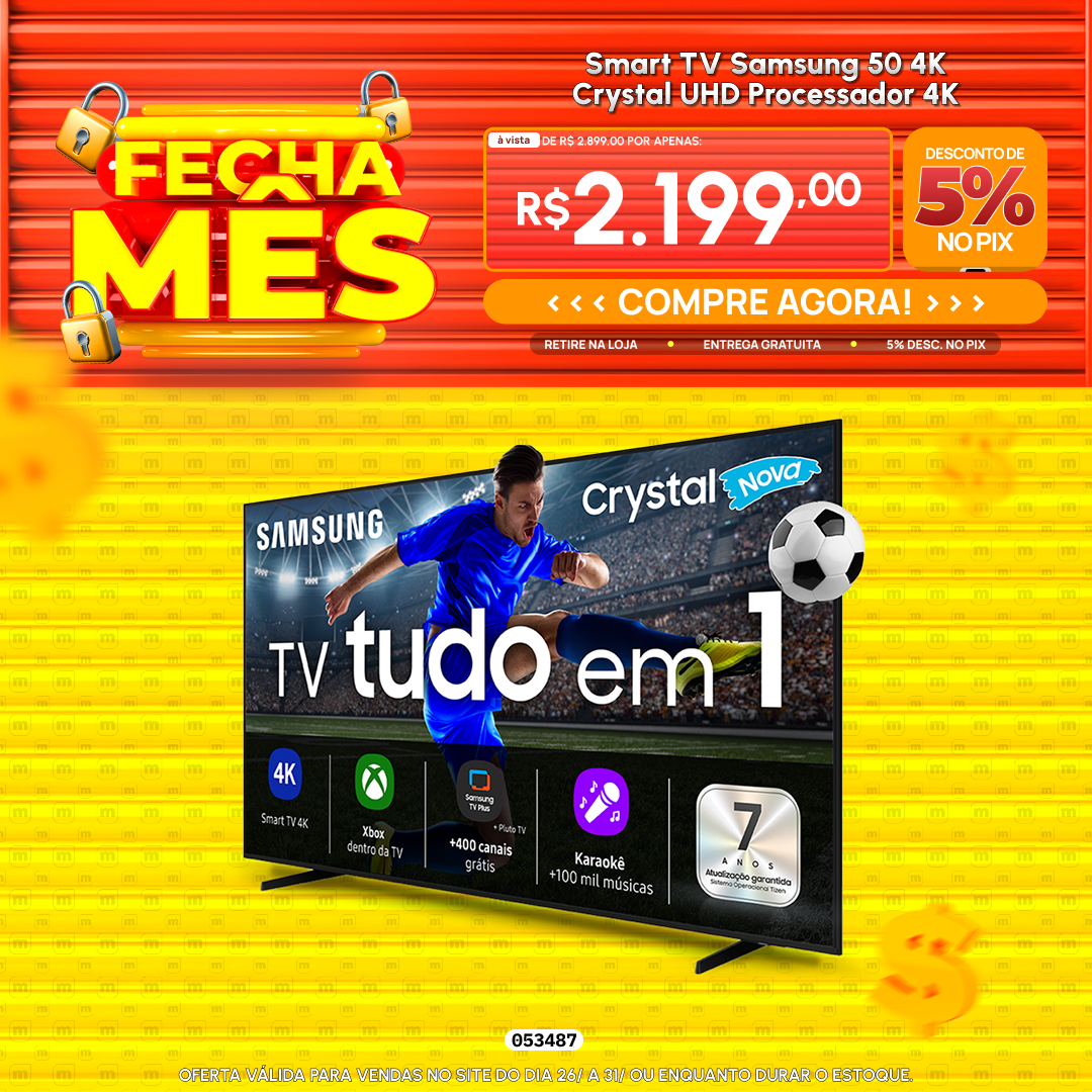 Samsung Smart TV 50" UHD 4K