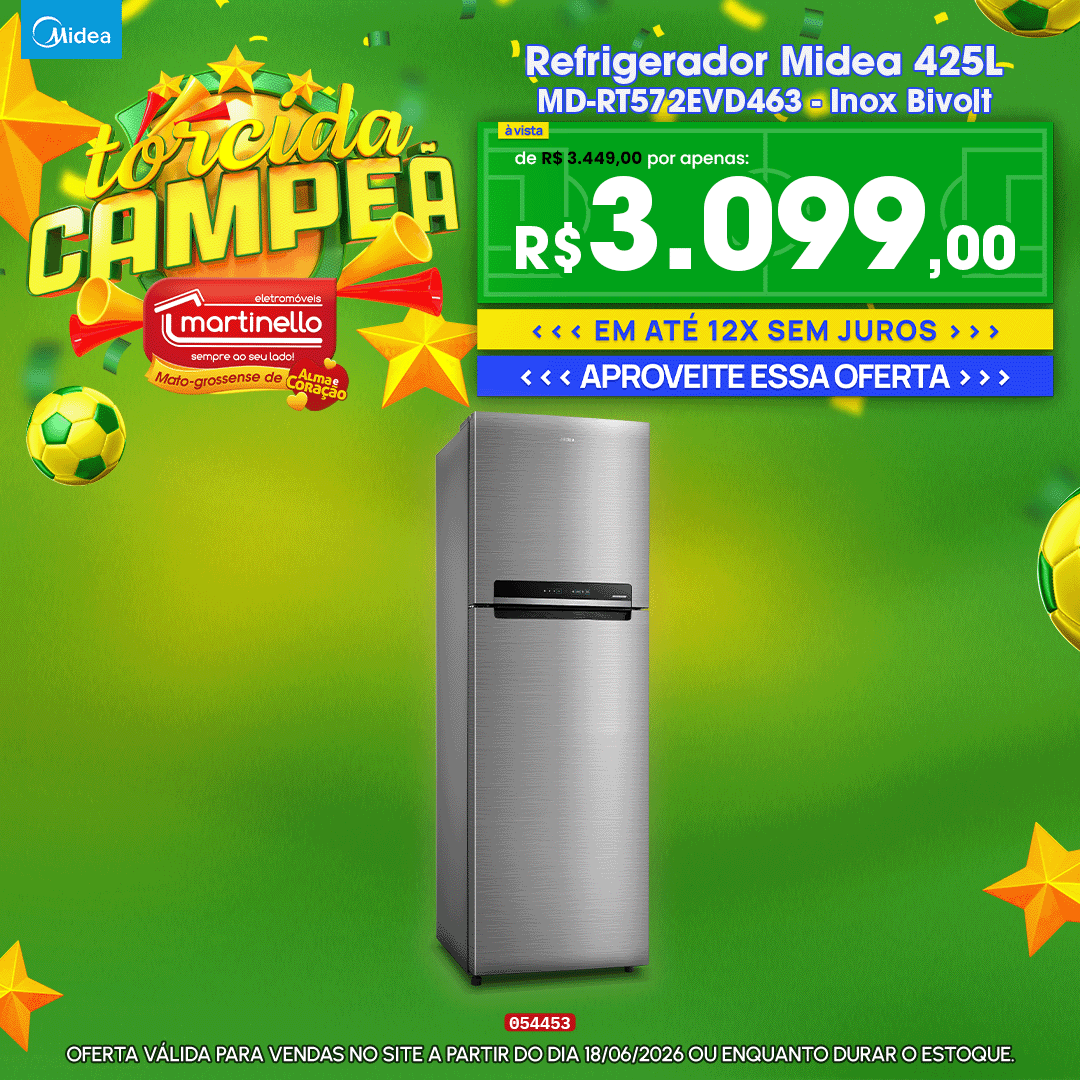 Refrigerador Midea 425L