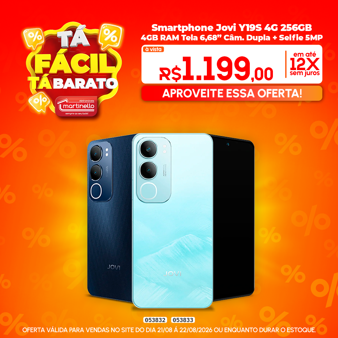 Smartphone Jovi Y19S 4G 256GB