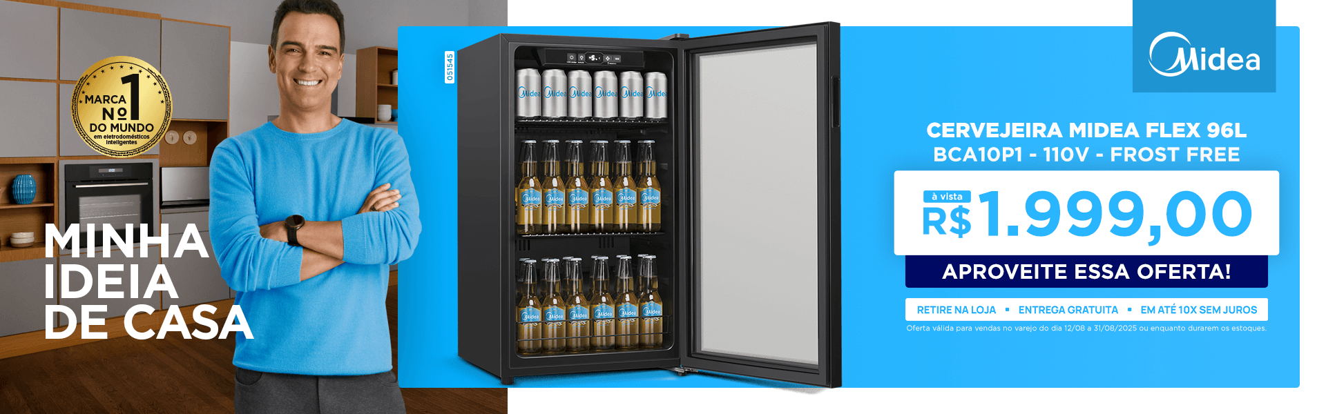 Cervejeira Midea 96L