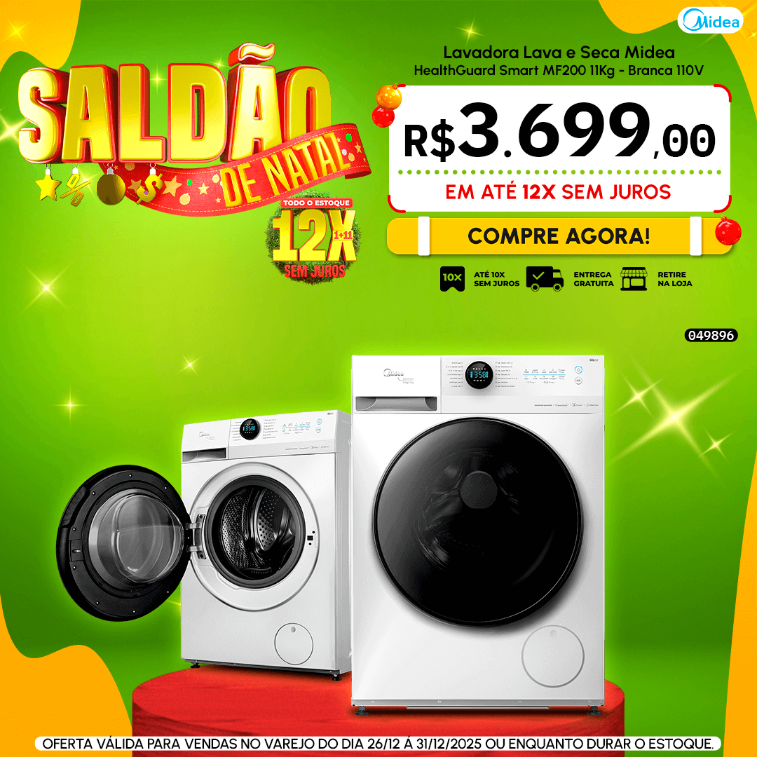 Lavadora Lava e Seca Midea