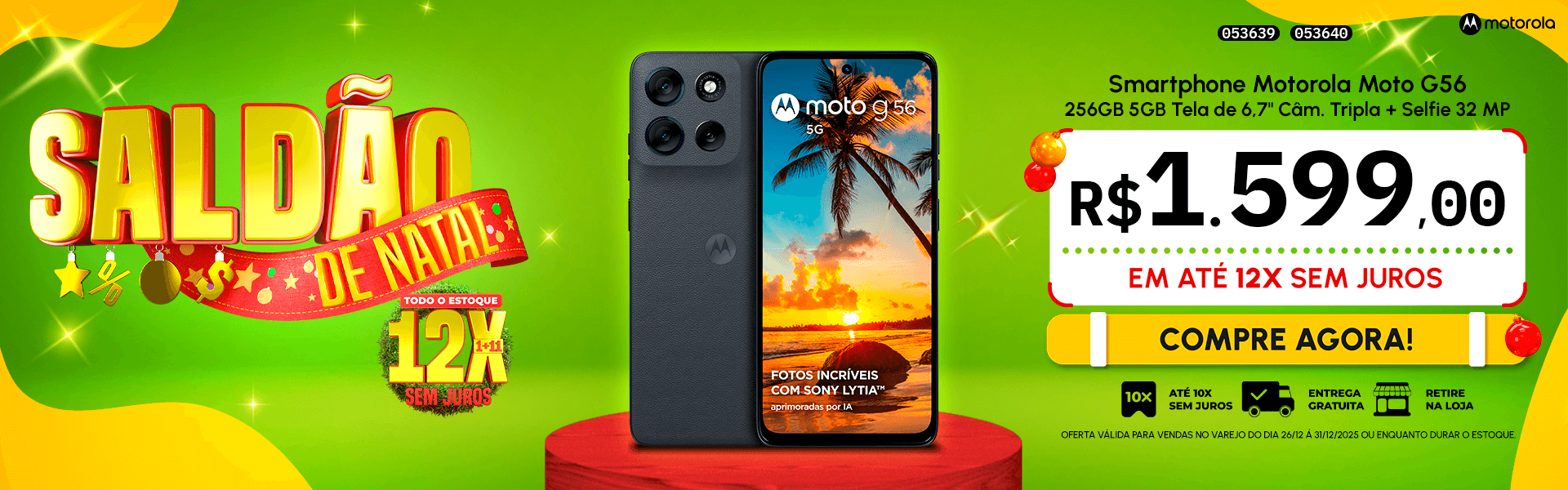 Smartphone Motorola Moto G56