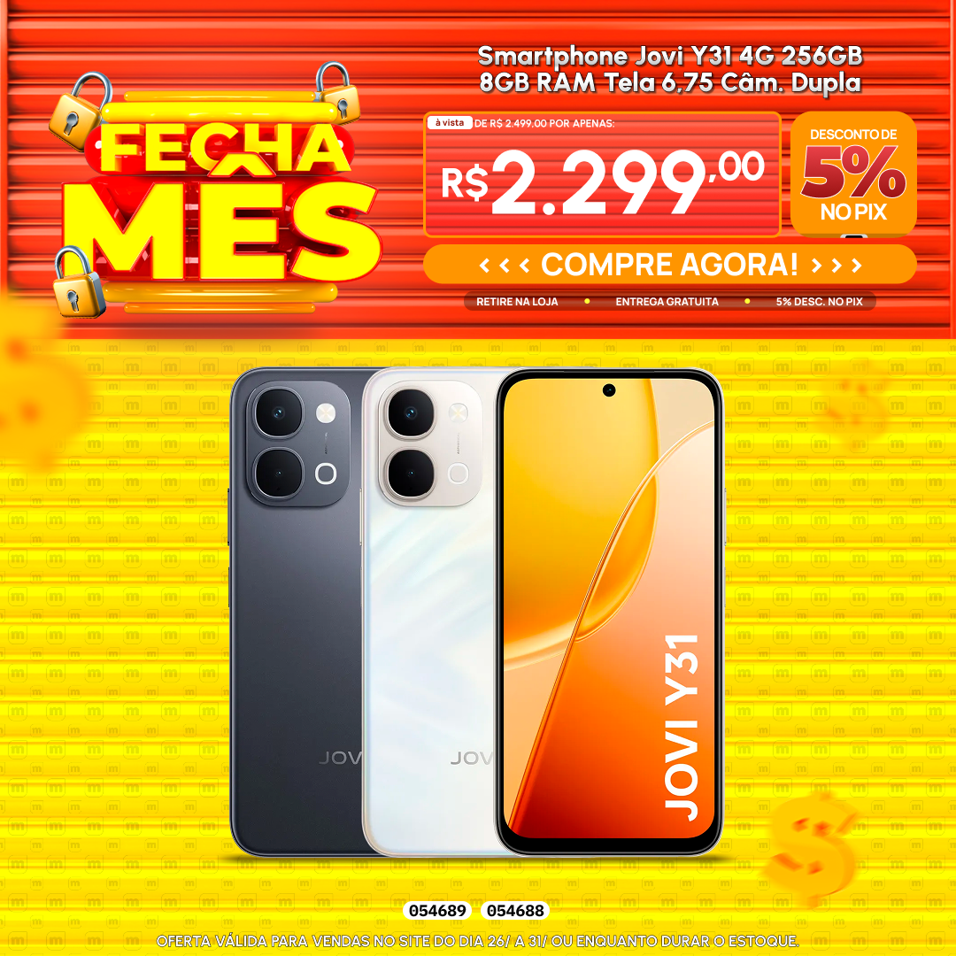 Smartphone Jovi Y31 4G 256GB