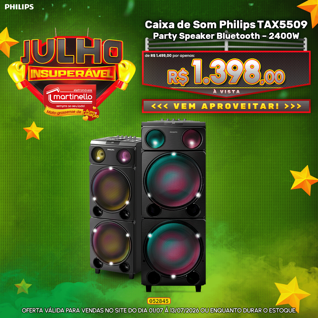 Caixa de Som Philips TAX5509