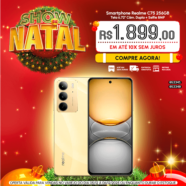 Smartphone Realme C75 256GB