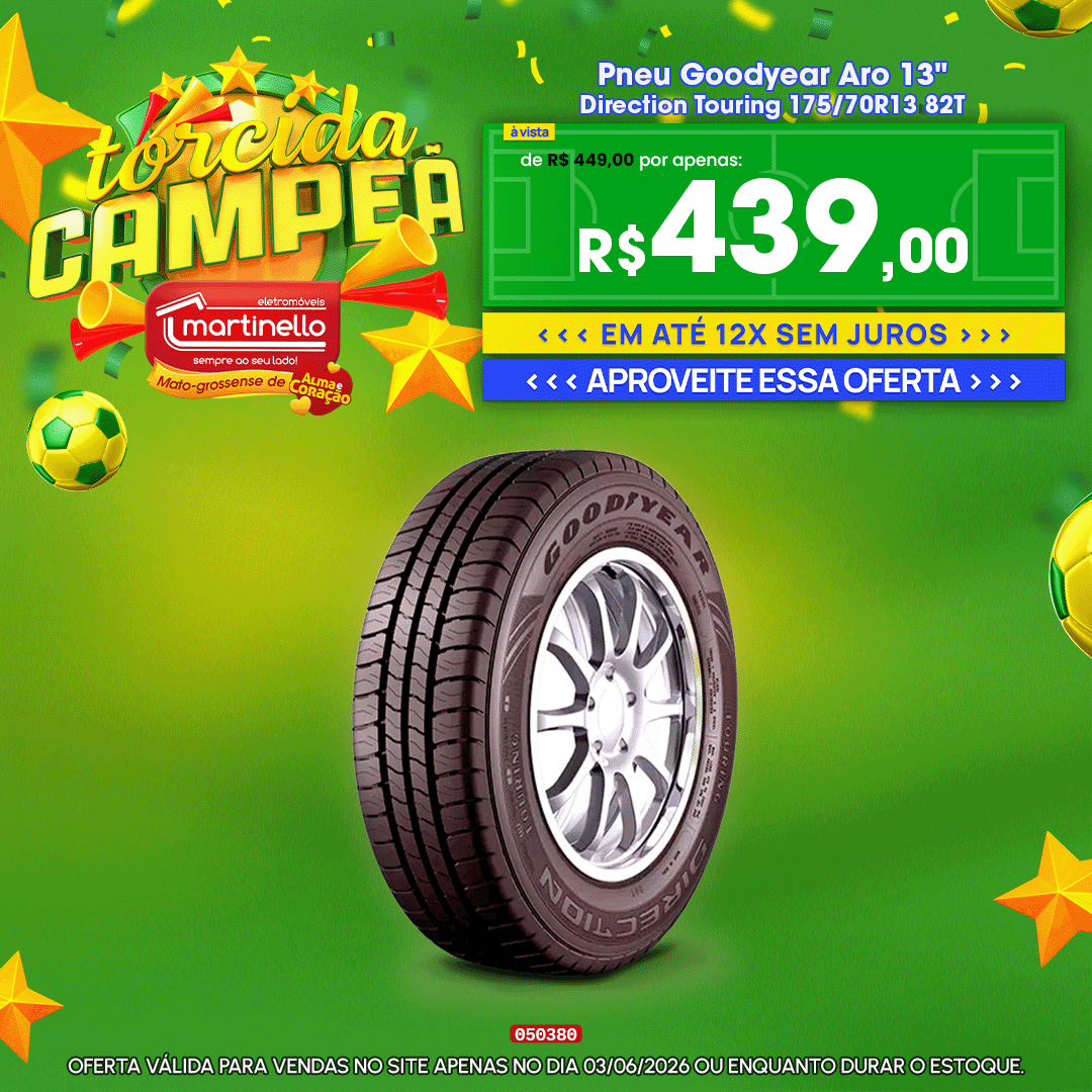 Pneu Goodyear Aro 13"