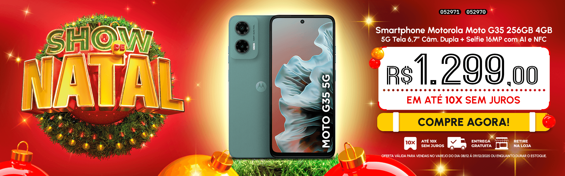 Smartphone Motorola Moto G35 256GB 4GB