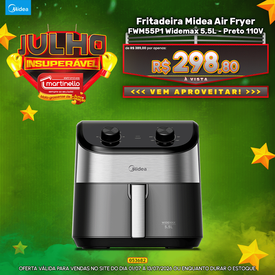 Fritadeira Midea Air Fryer