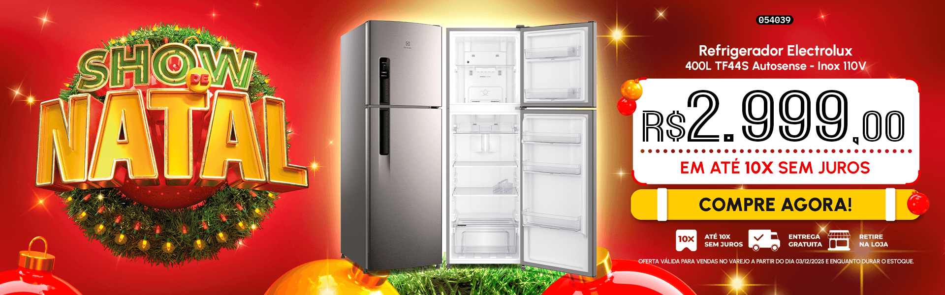 Refrigerador Electrolux