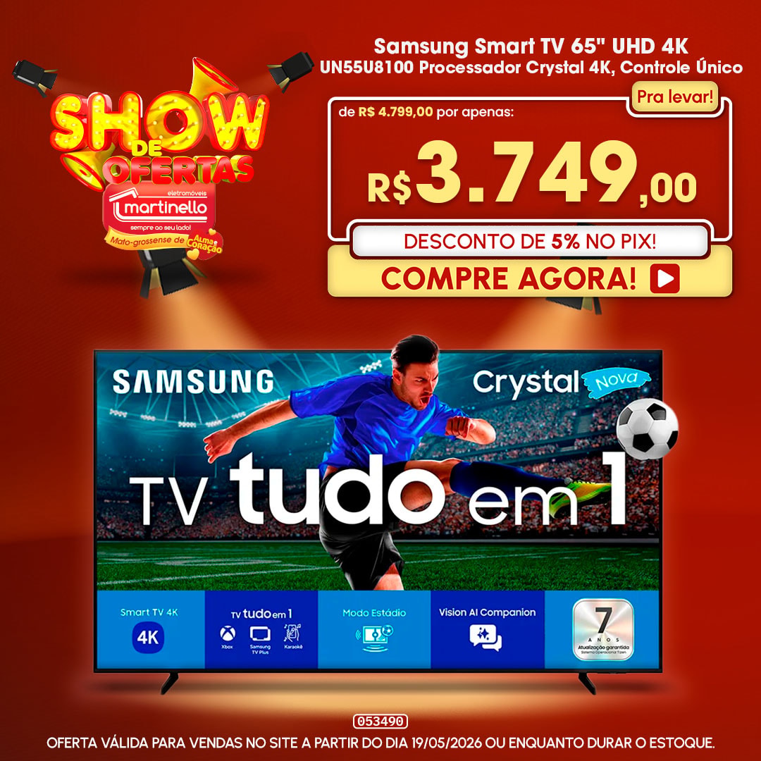 Samsung Smart TV 65" UHD 4K