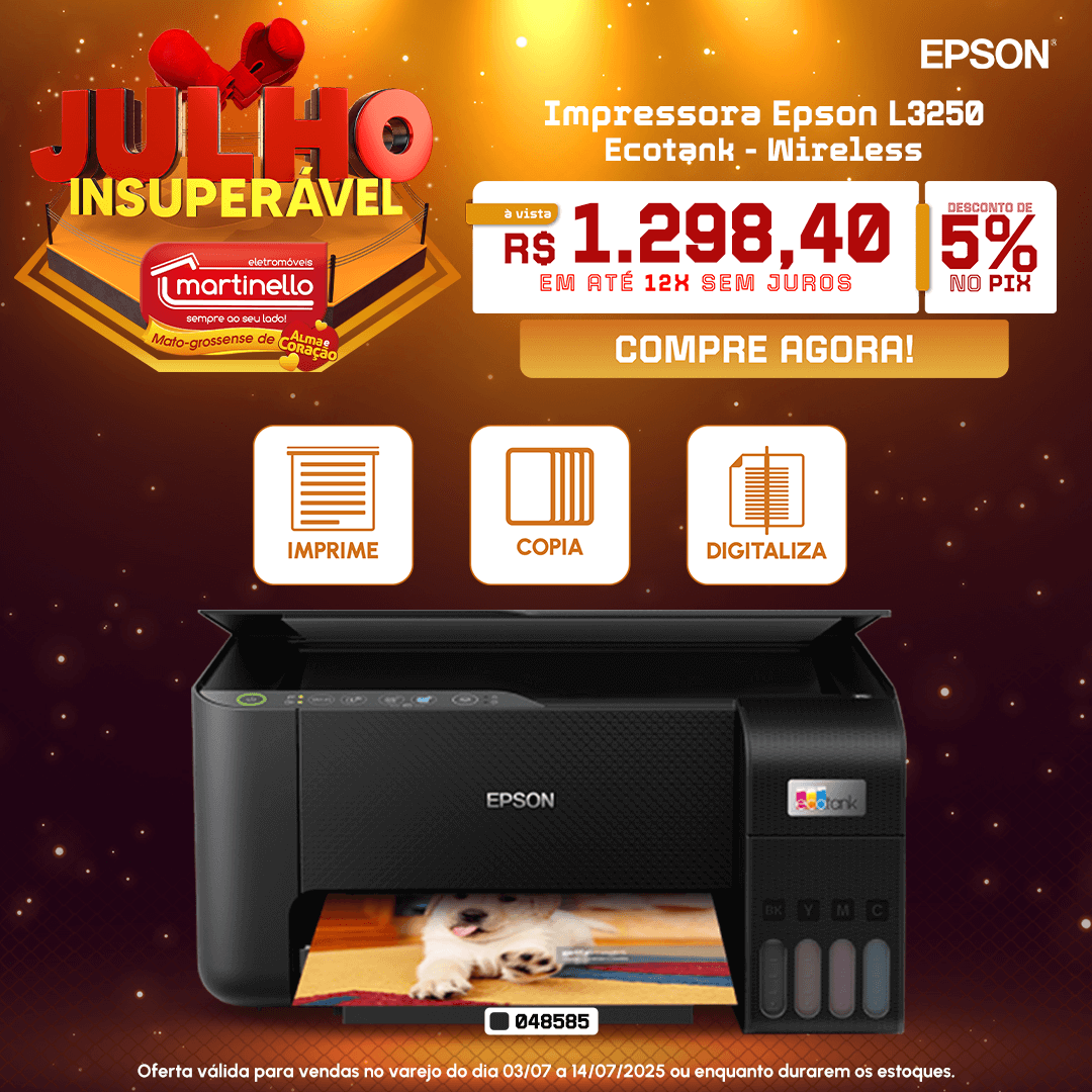 Impressora Epson Ecotank Mobile