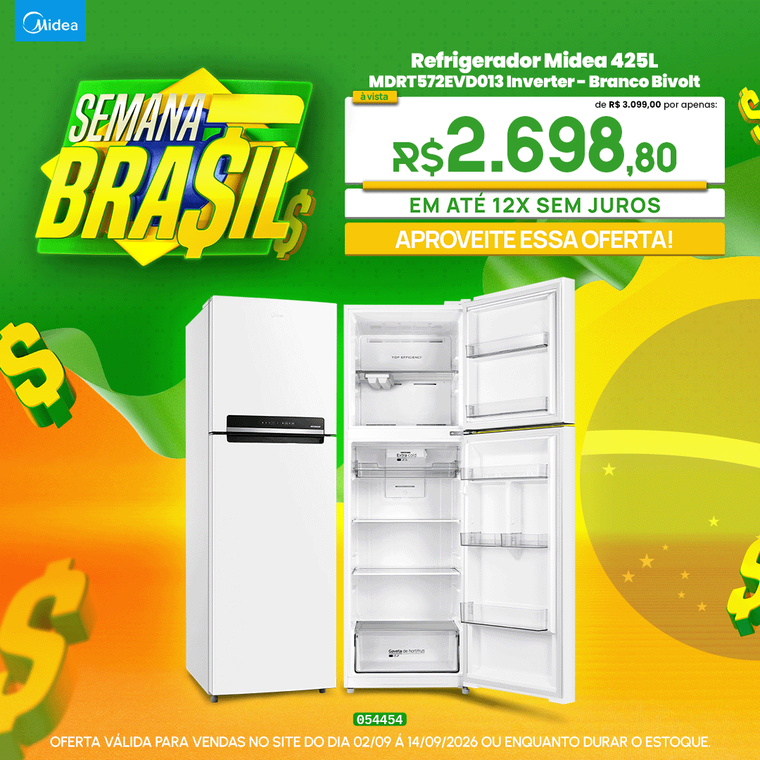Refrigerador Midea 425L