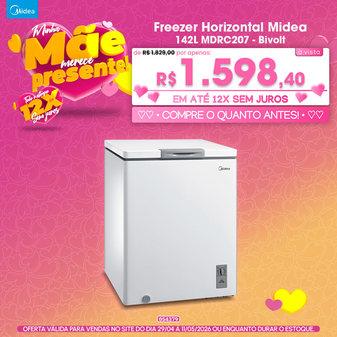 Freezer Horizontal Midea