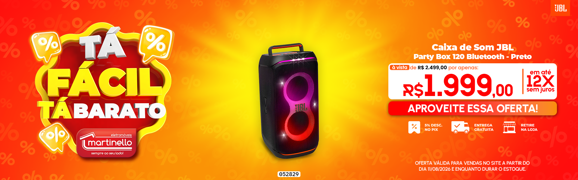 Caixa de Som JBL