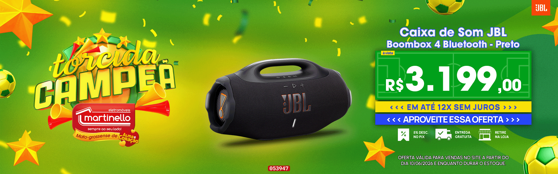 Caixa de Som JBL