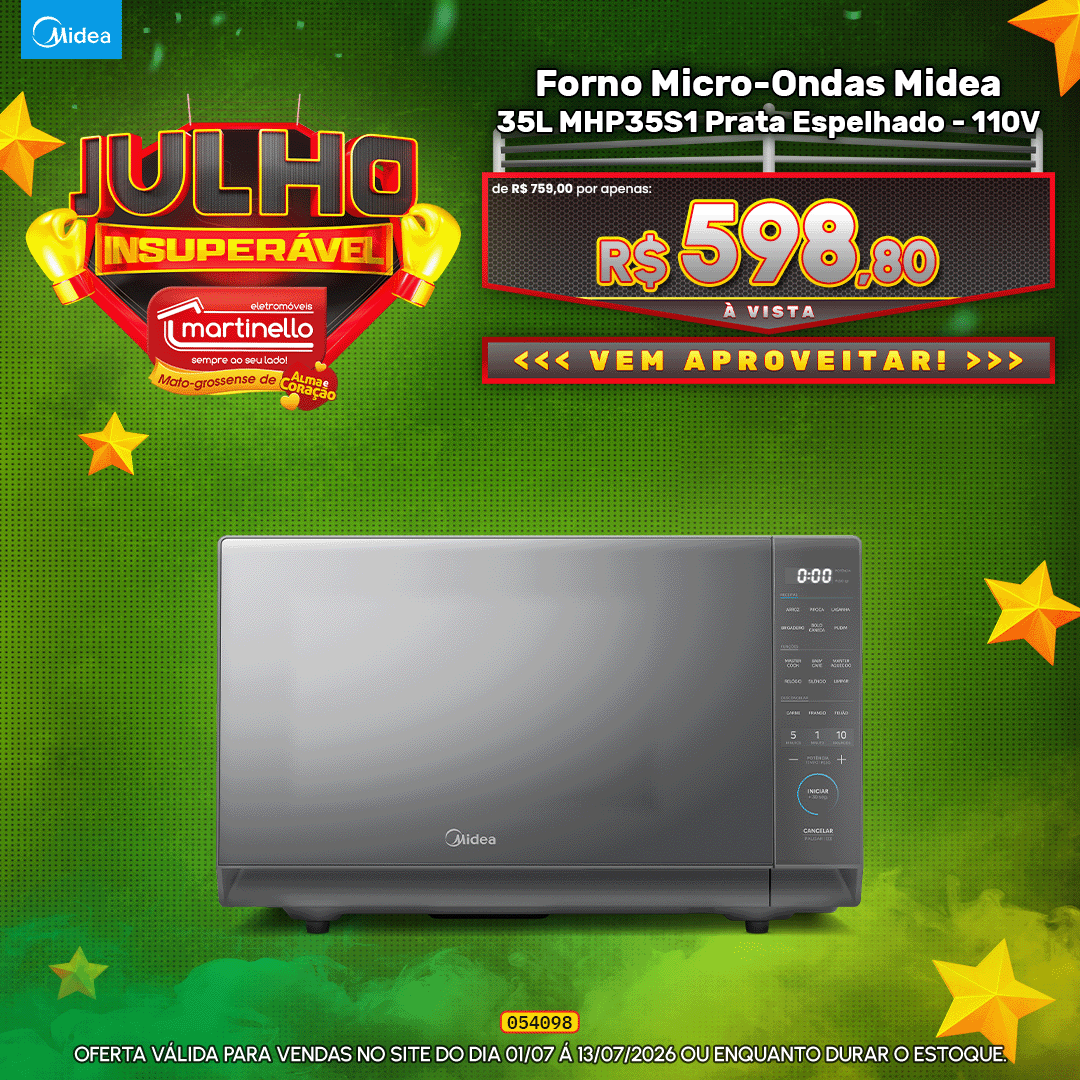Forno Micro-Ondas Midea