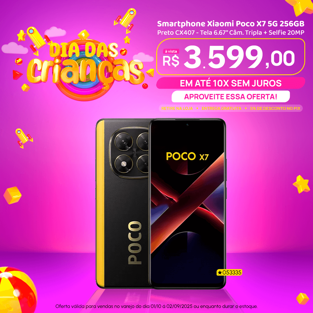 Smartphone Xiaomi Poco X7 5G 256GB