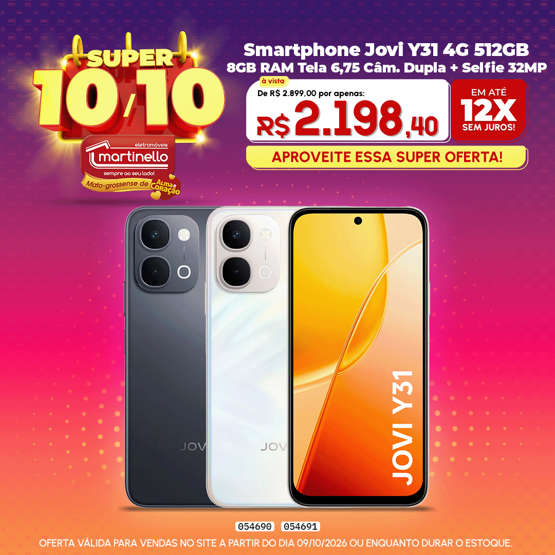 Smartphone Jovi Y31 4G 512GB