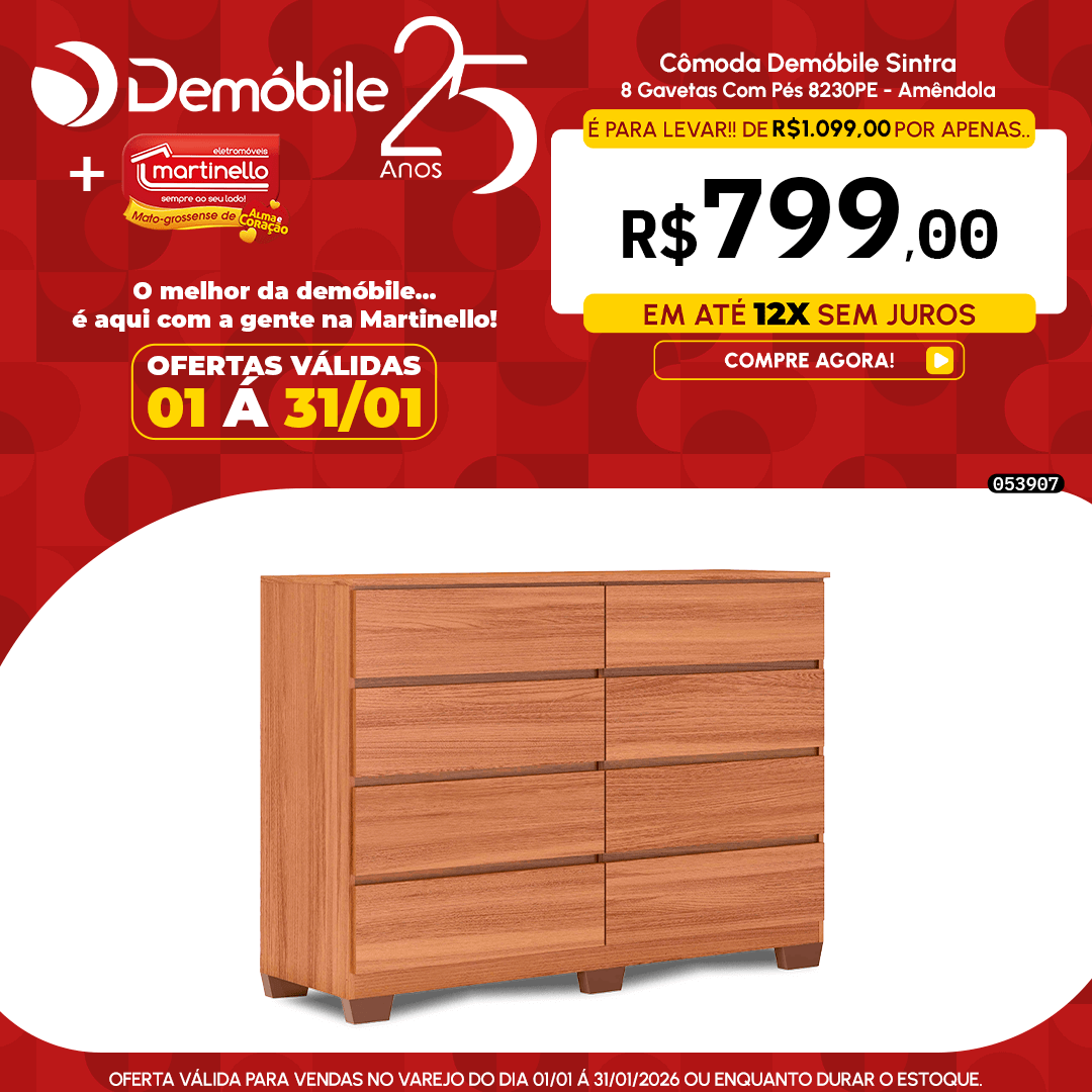 Cômoda Demóbile Sintra