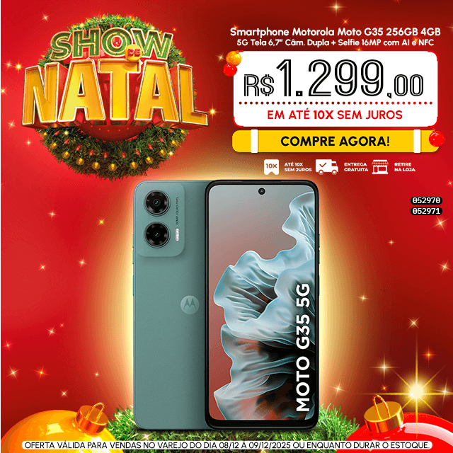 Smartphone Motorola Moto G35 256GB 4GB