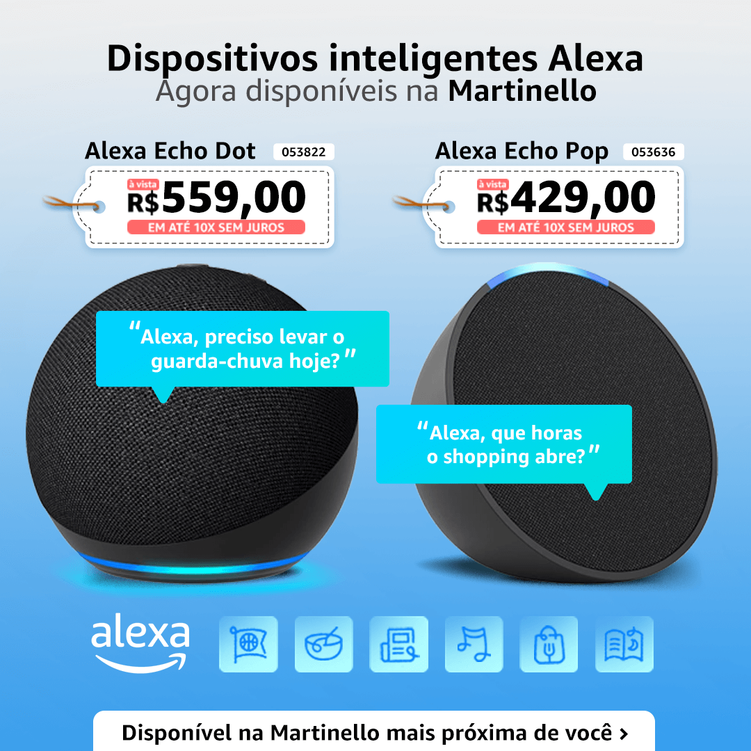 Novos Dispositivos Alexa Mobile