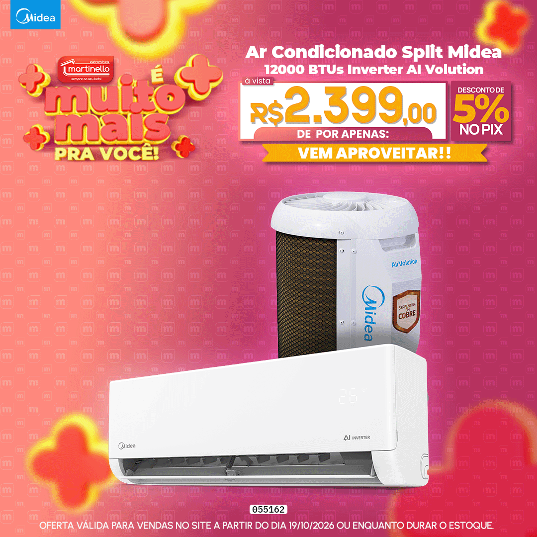 Ar Condicionado 12000 BTUS Split