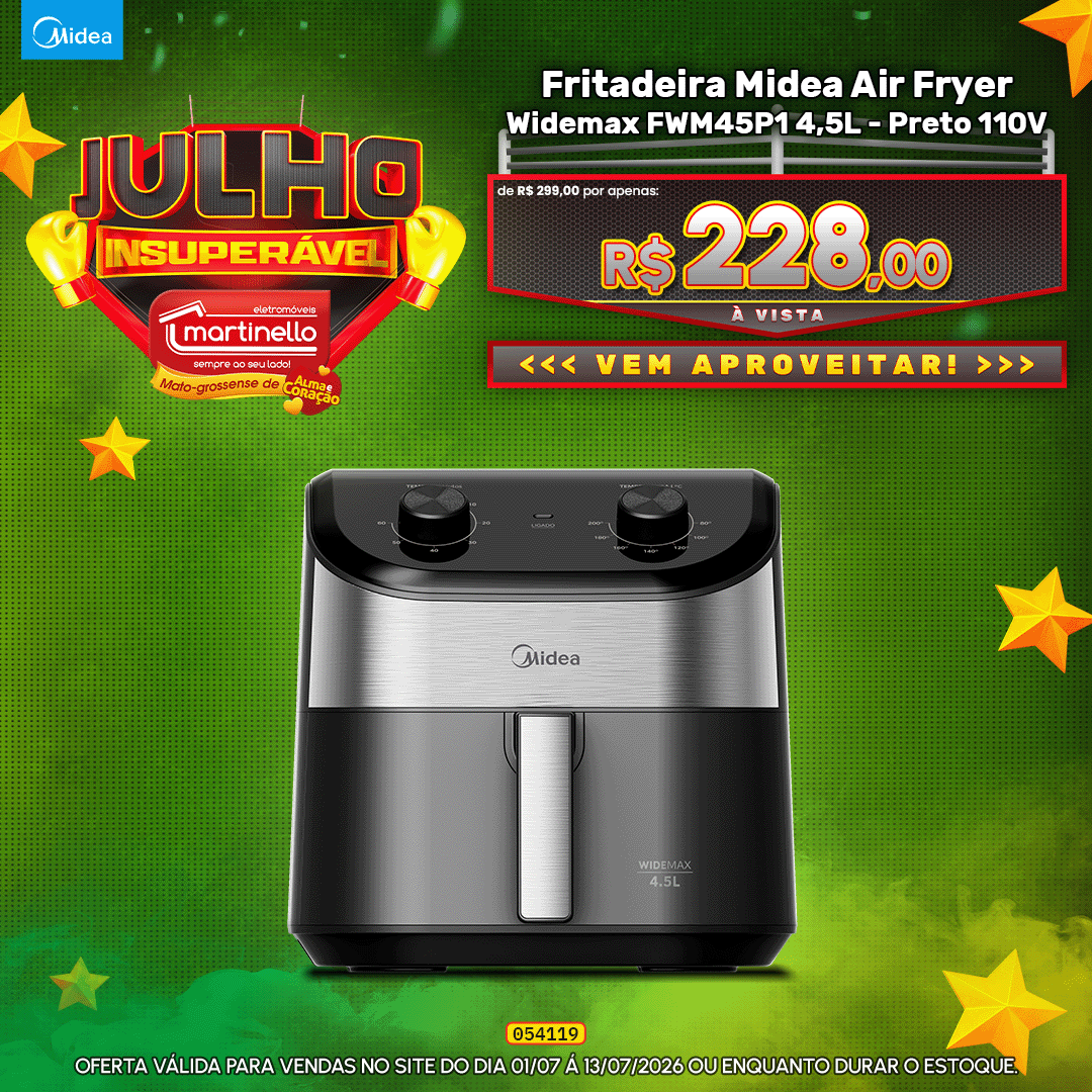 Fritadeira Midea Air Fryer